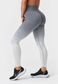 Sundance Scrunch Tights Grey/White