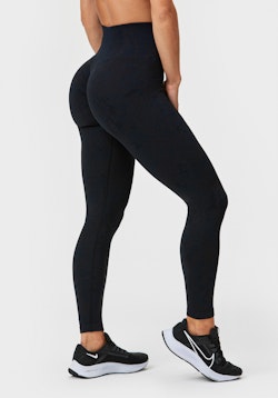 Contra Camo Scrunch Tights Black