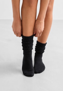 Slouch Socks Black
