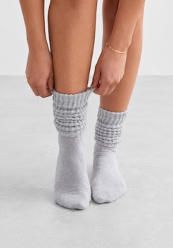 Slouch Socks Grey