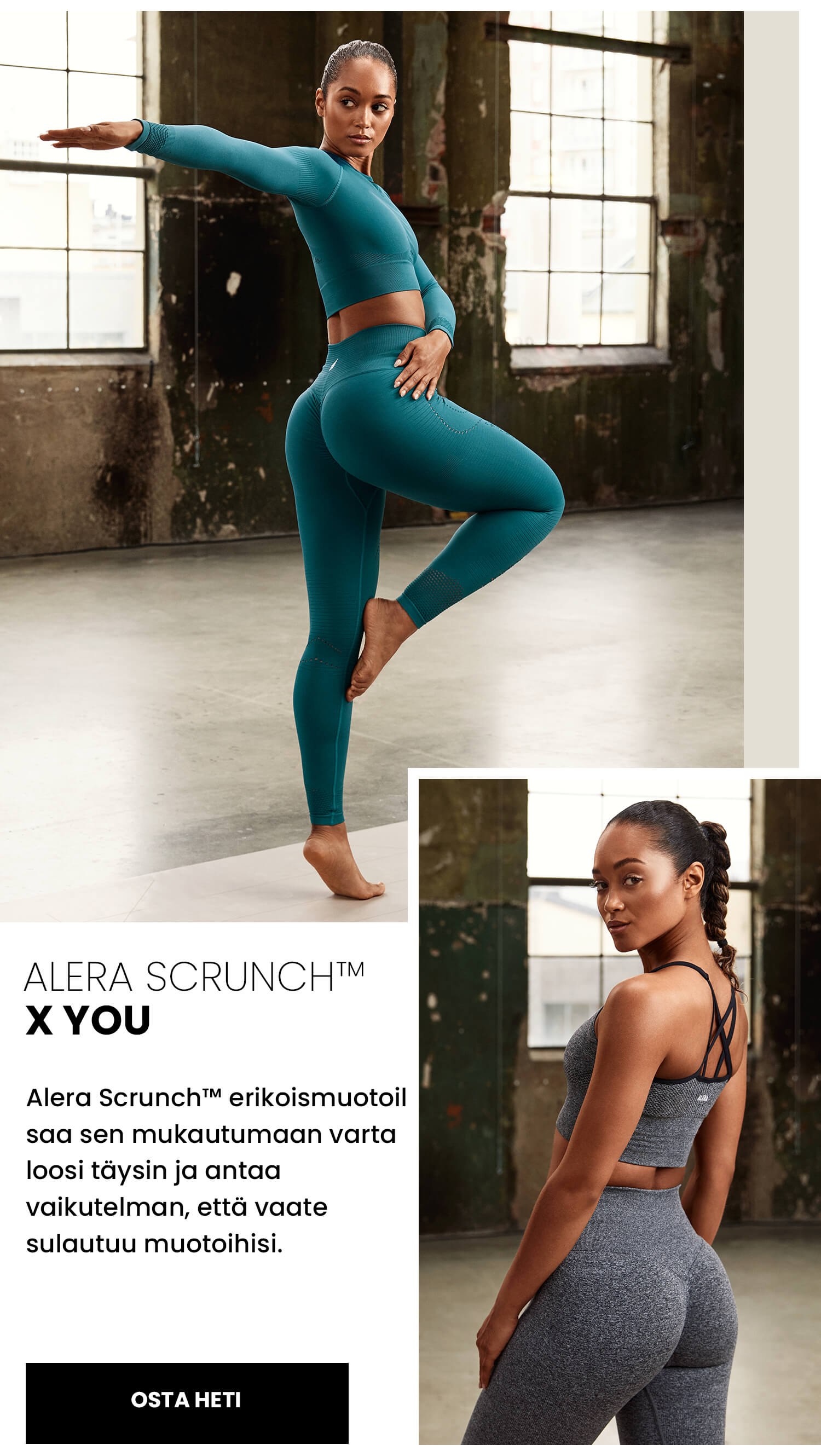 Alera - Primal Tiger Scrunch Tights - One More Rep